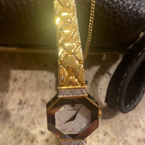 Very Rare Seiko Lassale diamond watch - Picture 4 of 4